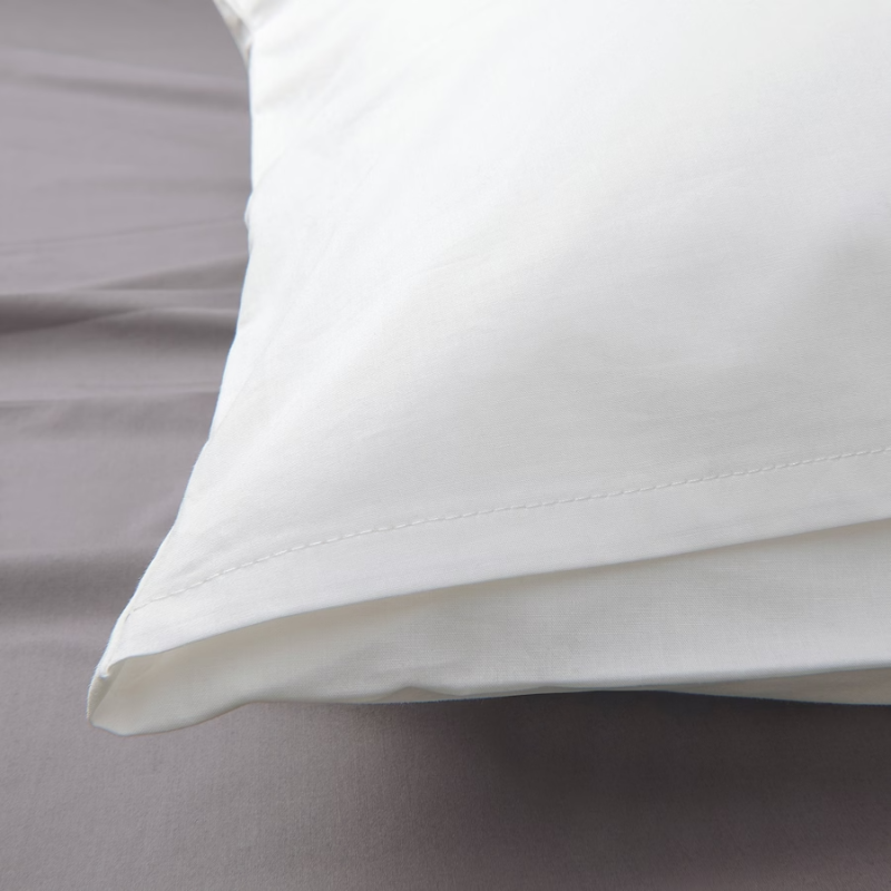 Funda de almohada de 50% poliéster - 50% algodón. En colores lisos. 2  ALMOHADAS 70/75 - 2X(50X85) Menta